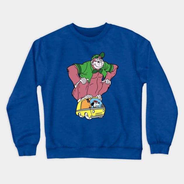 Grape Ape Crewneck Sweatshirt by Chewbaccadoll